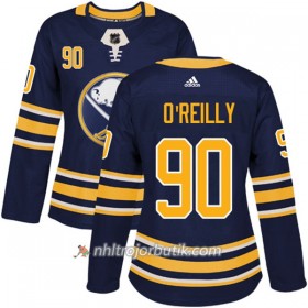 Dame Ishockey Buffalo Sabres Tröja Ryan OReilly 90 Adidas 2017-2018 Marinblå Authentic